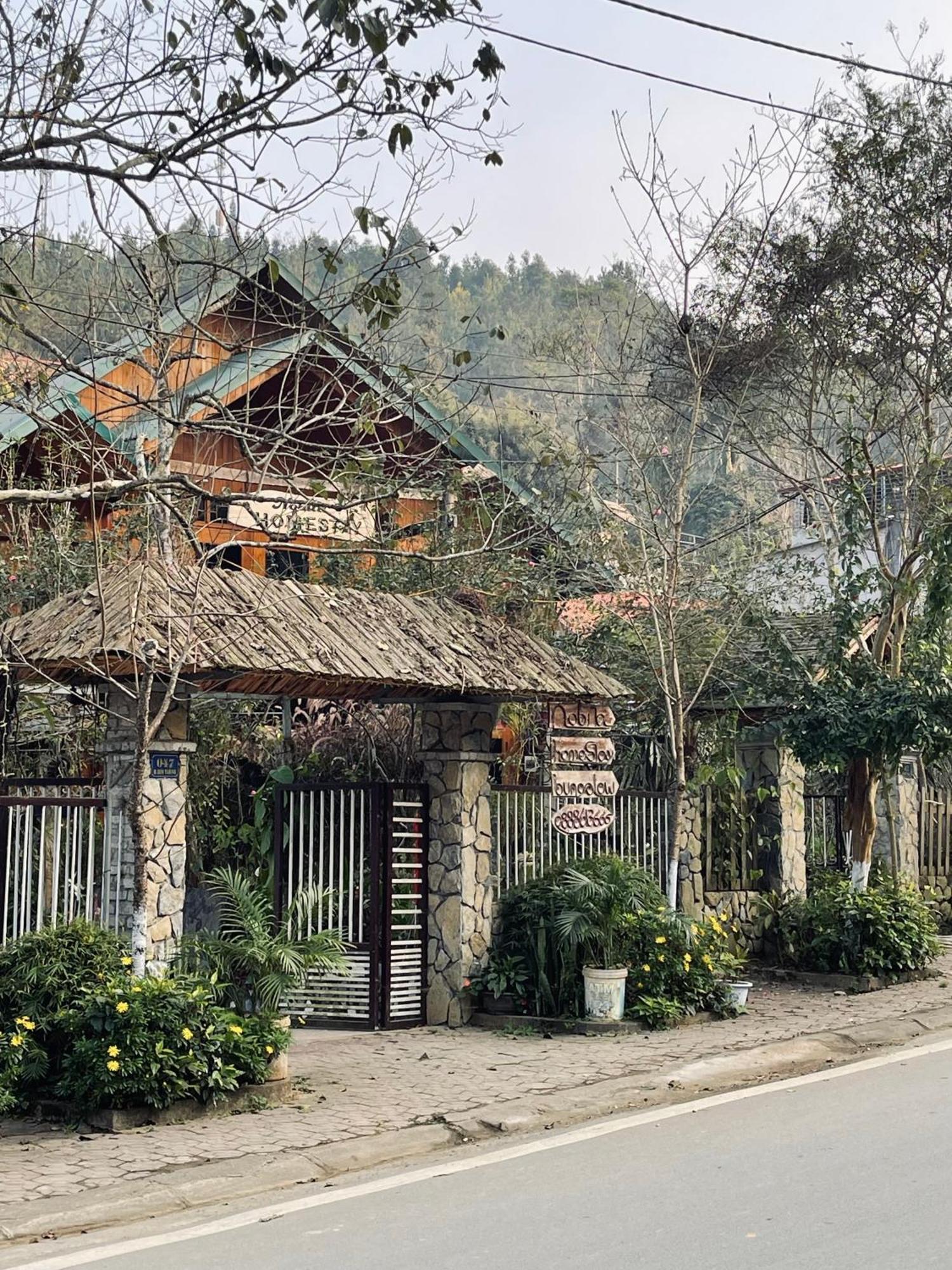 Nobita Homestay bắc hà Esterno foto